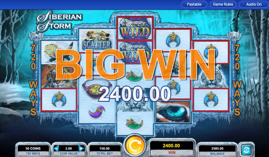 Siberian Storm slot