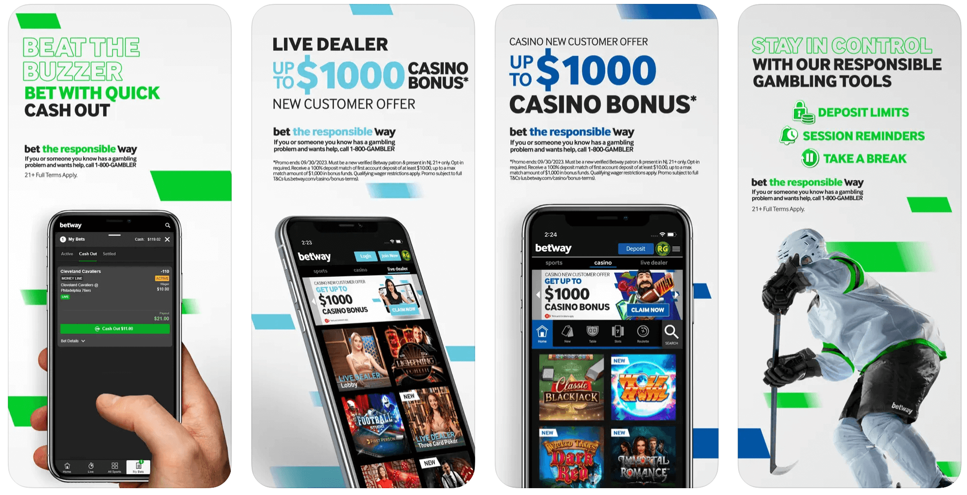 Betway NJ Casino App