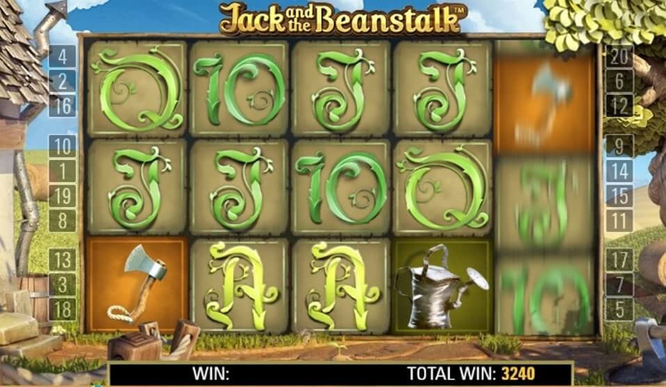 Jack and the Beanstalk Slot by NetEnt Gameplay
