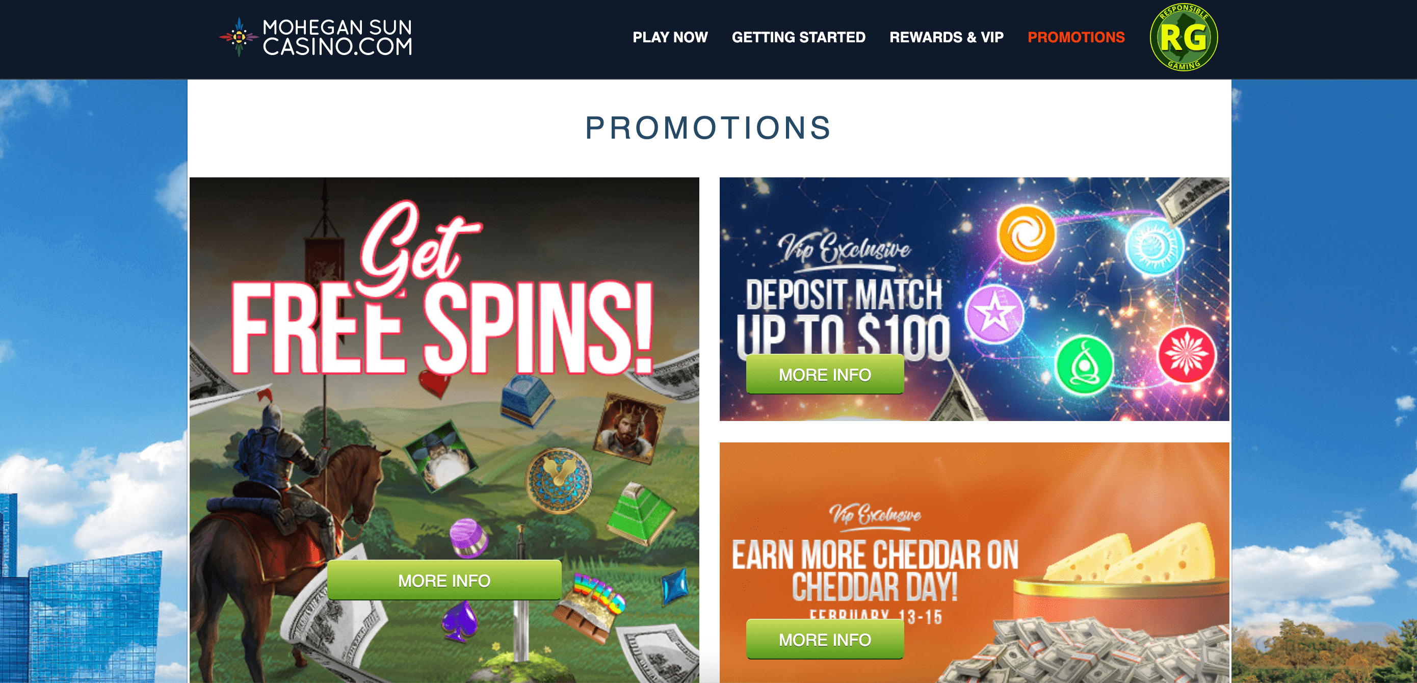 Mohegan Sun NJ Casino Promotions
