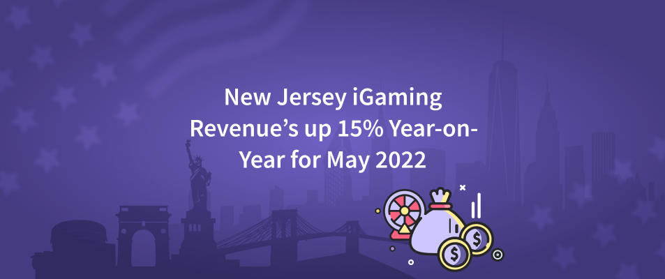 new jersey revenues up  year on year for may