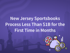 New Jersey Sportsbooks Process Less Than $1B for the First Time in Months