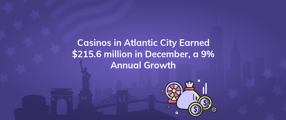 casinos in atlantic city earned 215 6 million in december a 9 annual growth