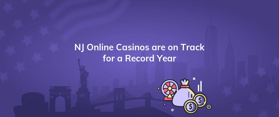 nj online casinos are on track for a record year