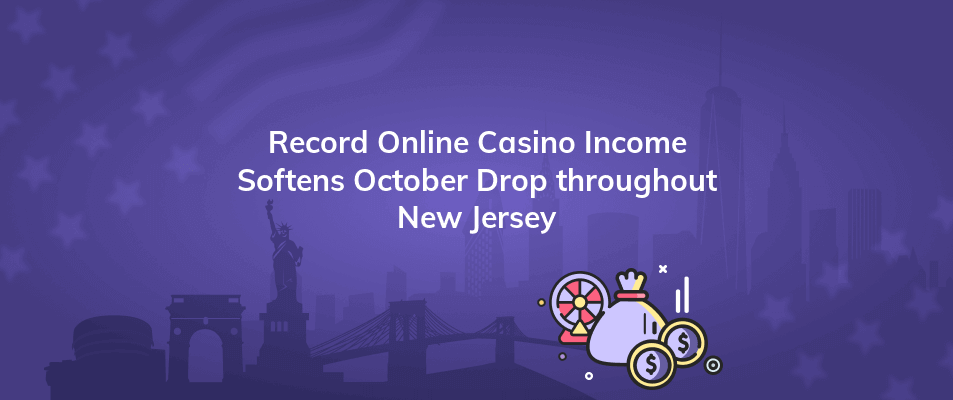 record online casino income softens october drop throughout new jersey