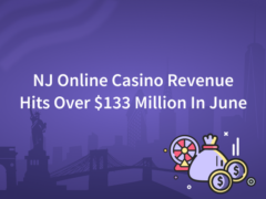 NJ Online Casino Revenue Hits Over $133 Million In June