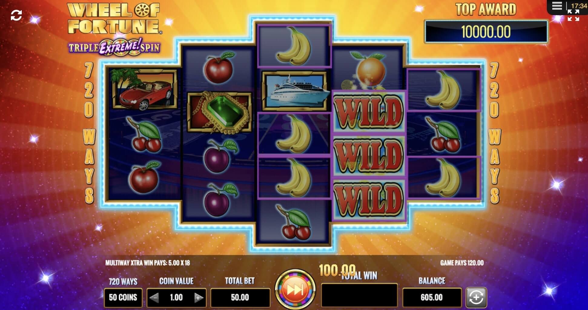Wheel of Fortune Slot by IGT Gameplay